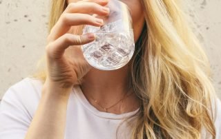 drinking water